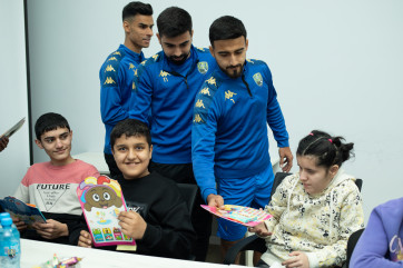 "Futbol hamı üçün" mövzusu ilə bağlı tədbirdən 📽️