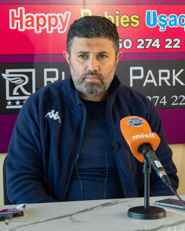 "Karvan-Yevlax" ilə oyundan sonra komandamızın baş məşqçisi Azər Bağırovun açıqlamaları