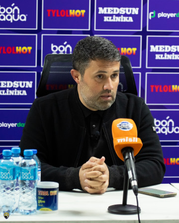 "Şamaxı" ilə oyundan sonra Azər Bağırovun açıqlamaları 💬